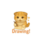 猫いろいろ日常会話55（個別スタンプ：3）