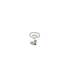 『超』小さい柴犬（フキダシ）（個別スタンプ：39）