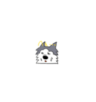 ちいちゃいハスキー犬ロビンちゃん（個別スタンプ：7）