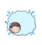 毎日美少女◆吹き出しスタンプ2（個別スタンプ：3）