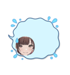 毎日美少女◆吹き出しスタンプ2（個別スタンプ：5）