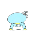 【ネガティブ】なんだかゆるい氷（個別スタンプ：29）