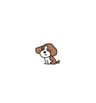 小さなわんこスタンプ（個別スタンプ：5）