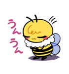 ツッコミもちもちミツバチ（個別スタンプ：40）