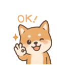 まんまる柴犬のやさしい日々（個別スタンプ：2）
