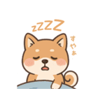 まんまる柴犬のやさしい日々（個別スタンプ：6）
