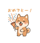 まんまる柴犬のやさしい日々（個別スタンプ：19）