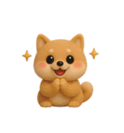 まんまる柴犬のやさしい日々（個別スタンプ：24）