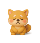 まんまる柴犬のやさしい日々（個別スタンプ：25）