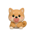 まんまる柴犬のやさしい日々（個別スタンプ：30）