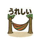アウトドアな日常スタンプ（個別スタンプ：4）