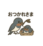 かわいい燕の毎日スタンプ（個別スタンプ：21）