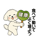 キュートなトイプードル ♡ ポジティブ（個別スタンプ：29）