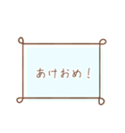 毎日使える！大人なフレームスタンプ⿻（個別スタンプ：39）