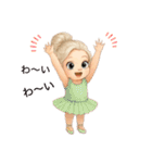 バレリーナ♡（個別スタンプ：22）