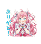 とにかく励ます魔法少女♡応援編（個別スタンプ：3）