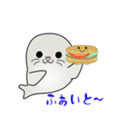 nobobi アニメ 気軽なアザラシ（個別スタンプ：6）