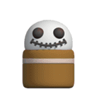 ぷっくり3Dハロウィンスタンプ（個別スタンプ：19）