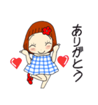 ひま子ちゃん699大人女子すてきなあいさつ（個別スタンプ：22）