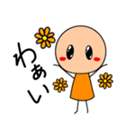 敬語棒人間(オレンジちゃん)の日常1（個別スタンプ：16）