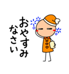 敬語棒人間(オレンジちゃん)の日常1（個別スタンプ：40）
