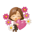 ふんわり3D女子の大人可愛い秋（個別スタンプ：28）