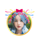 AI美人3・誕生日‪おめでとう☆ありがとう（個別スタンプ：15）