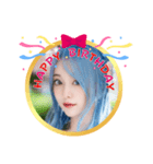 AI美人3・誕生日‪おめでとう☆ありがとう（個別スタンプ：19）