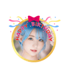 AI美人3・誕生日‪おめでとう☆ありがとう（個別スタンプ：23）