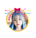 AI美人3・誕生日‪おめでとう☆ありがとう（個別スタンプ：35）