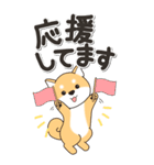 やさしい赤柴『仕事＆連絡』（個別スタンプ：31）