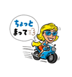 バイク女子の毎日♪♪（個別スタンプ：6）