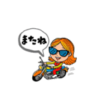 バイク女子の毎日♪♪（個別スタンプ：7）