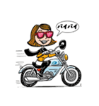 バイク女子の毎日♪♪（個別スタンプ：9）
