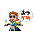バイク女子の毎日♪♪（個別スタンプ：11）