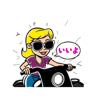 バイク女子の毎日♪♪（個別スタンプ：14）