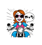 バイク女子の毎日♪♪（個別スタンプ：18）