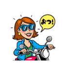 バイク女子の毎日♪♪（個別スタンプ：19）