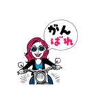 バイク女子の毎日♪♪（個別スタンプ：24）