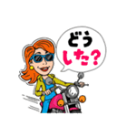 バイク女子の毎日♪♪（個別スタンプ：28）