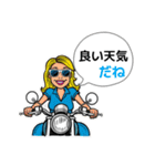 バイク女子の毎日♪♪（個別スタンプ：34）