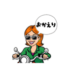 バイク女子の毎日♪♪（個別スタンプ：37）