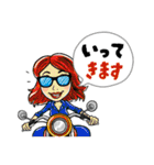 バイク女子の毎日♪♪（個別スタンプ：38）