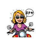バイク女子の毎日♪♪（個別スタンプ：39）