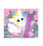 ヤギの子☘️スタンプ（個別スタンプ：4）