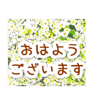 飛び出す！大人やさしい野の花【再販】（個別スタンプ：7）