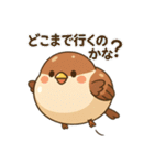 ぷかスズメ（個別スタンプ：40）