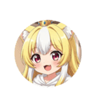 かんぱーいビールみなみちゃんプレミアム（個別スタンプ：7）