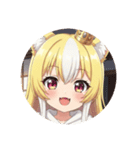 かんぱーいビールみなみちゃんプレミアム（個別スタンプ：8）