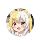 かんぱーいビールみなみちゃんプレミアム（個別スタンプ：14）